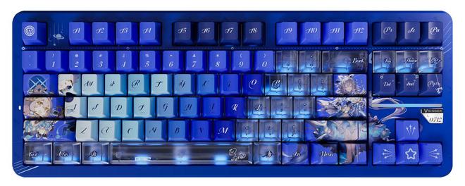 盘预售：限量712套首发价399元新葡京博彩前行者×洛天依X87S键(图2)