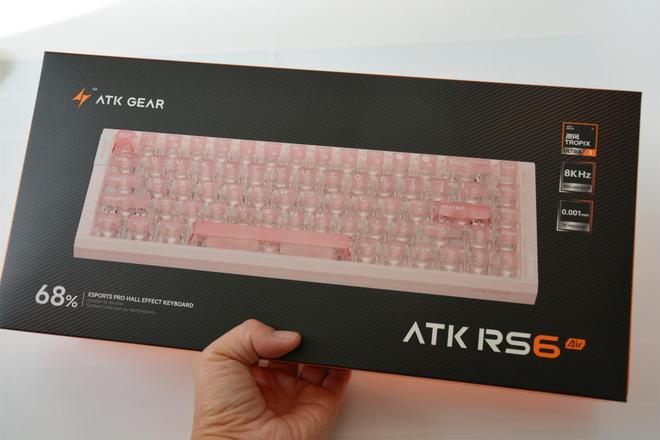 满ATK RS6 Air磁轴电竞键盘体验澳门新葡京入口猛粉机甲风颜值性能全方位拉(图9)